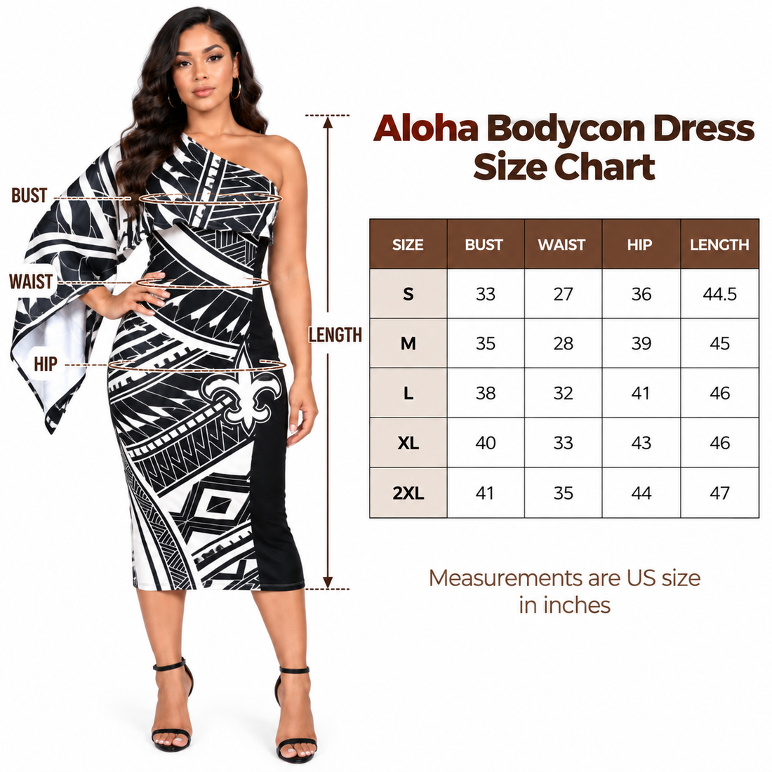 New Orleans Saints Polynesian Cardigan "Open Shoulders" Bodycon Dress