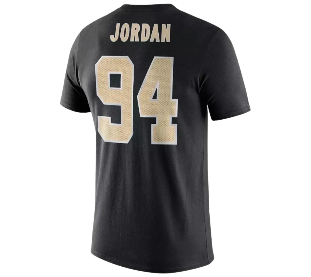 New Orleans Saints Cam Jordan Black Game Day T-shirt