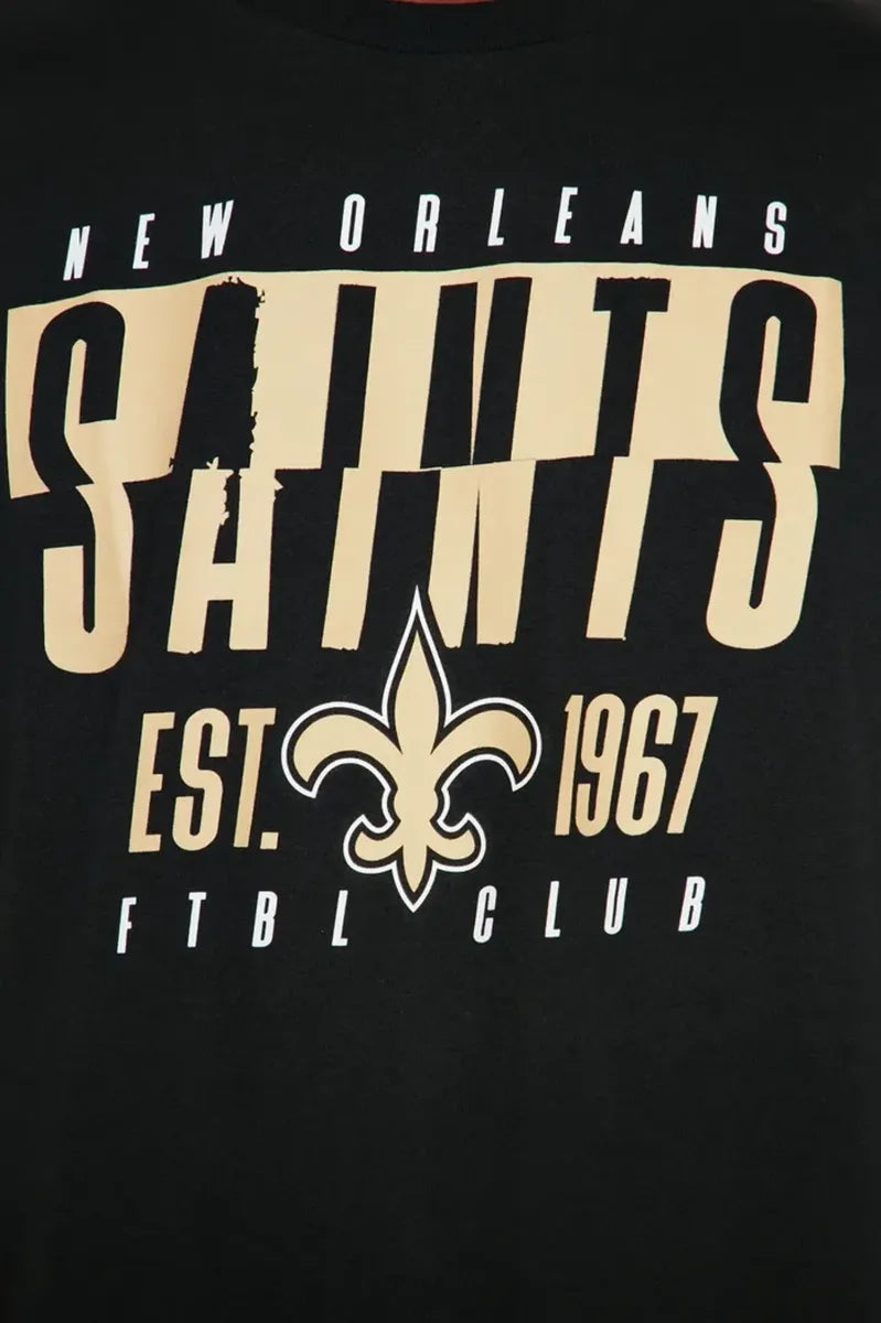 New Orleans Saints "Black Primary" Short Sleeve T-Shirt