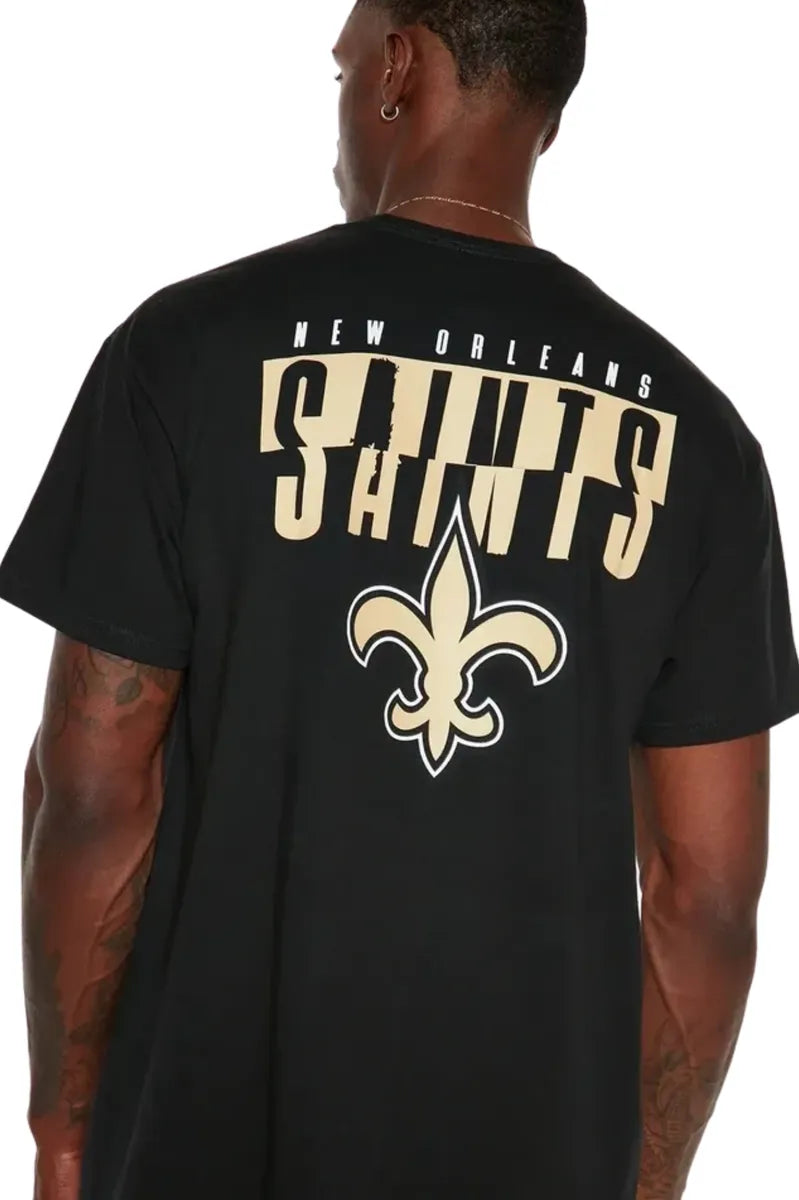 New Orleans Saints "Black Primary" Short Sleeve T-Shirt