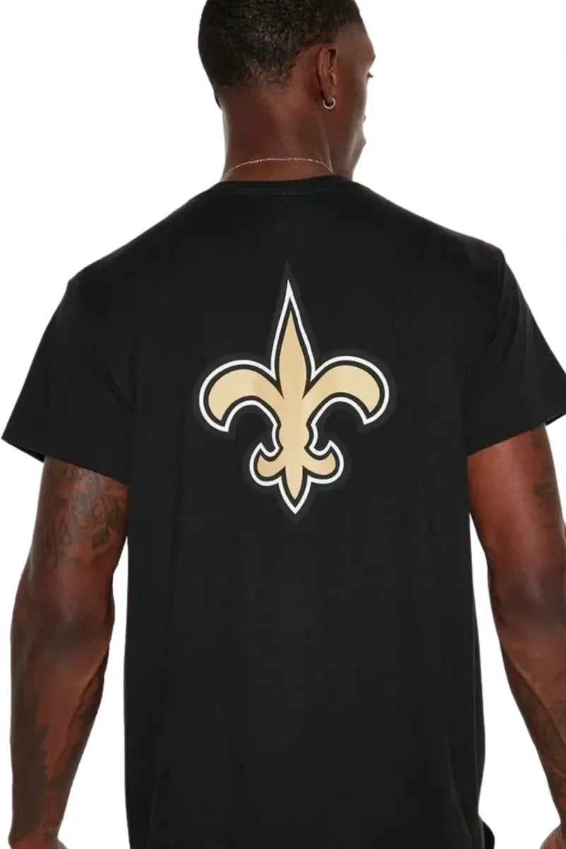 New Orleans Saints "Classic Play" Black Short Sleeve T-Shirt