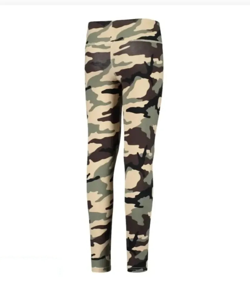 New Orleans Saints Girls Camo "Left Right Left" Leggings