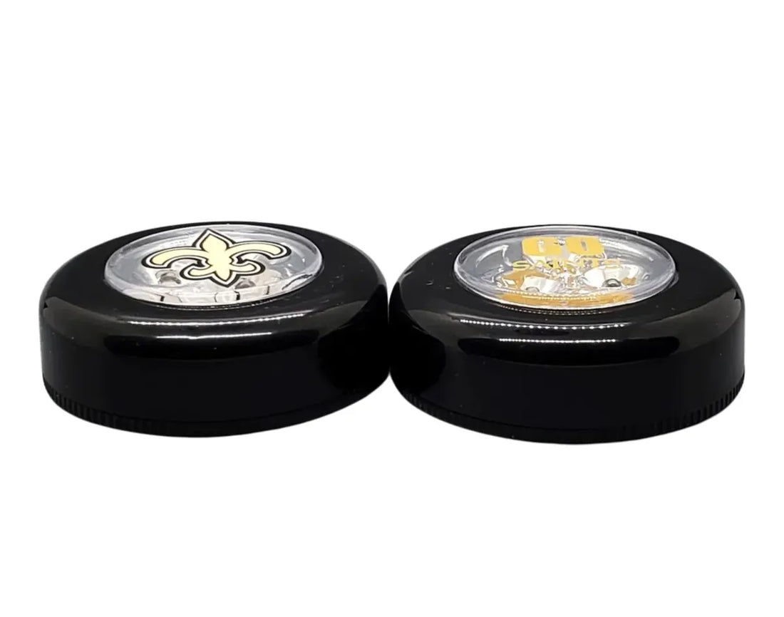 New Orleans Saints Indoor/Outdoor LED Push Lights (2 Pack)