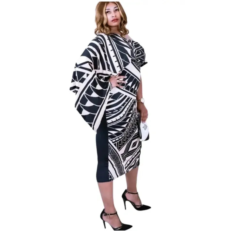 New Orleans Saints Polynesian Cardigan "Open Shoulders" Bodycon Dress