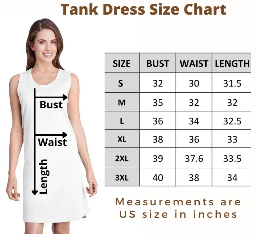 New Orleans Saints Women's "Ultimate Fan" Sleeveless Tank Dress