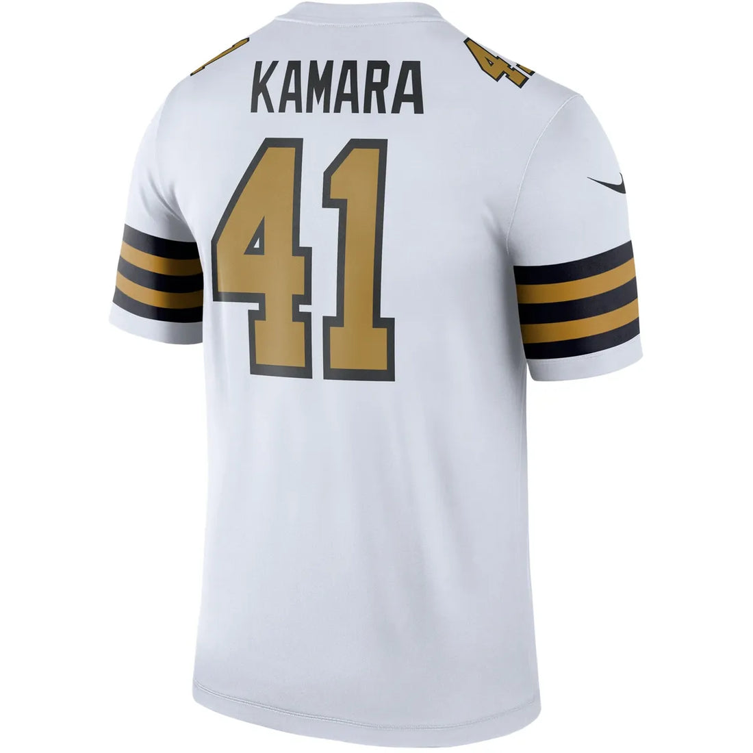 New Orleans Saints Alvin Kamara White "Color Rush" Legend Player Jersey