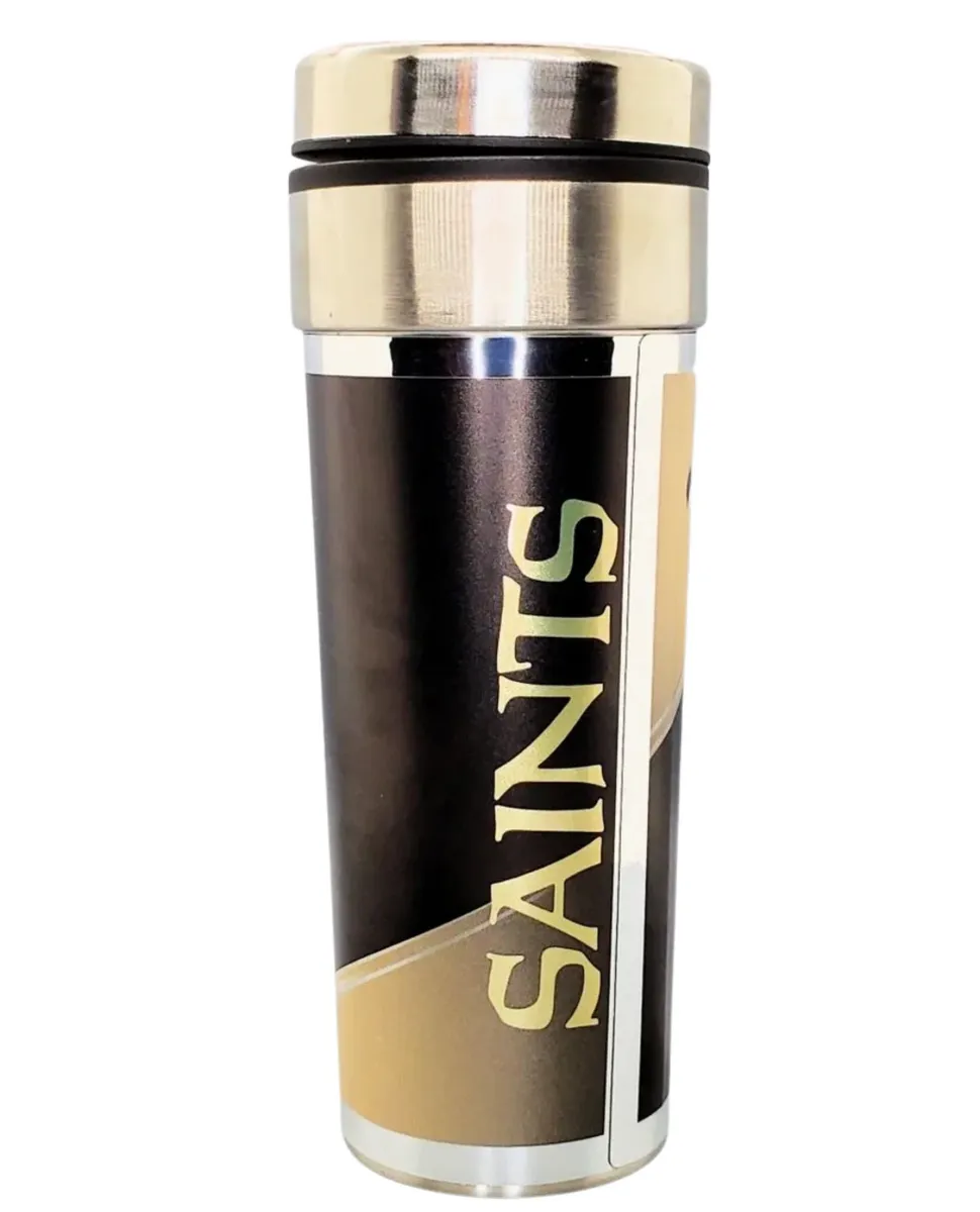 New Orleans Saints "Rush" 20 oz Stainless-Steel Tumbler