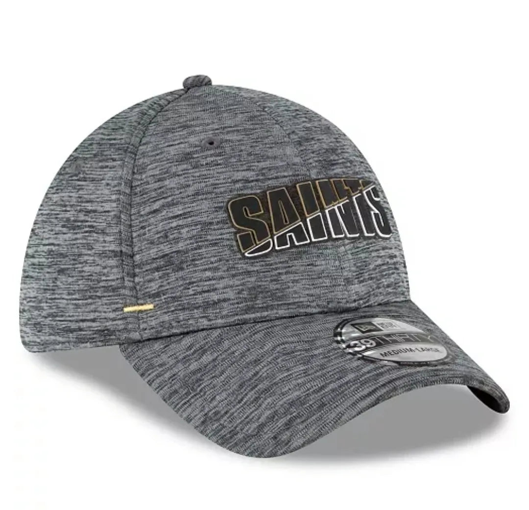 New Era New Orleans Saints Sideline 39THIRTY Gray Flex Hat