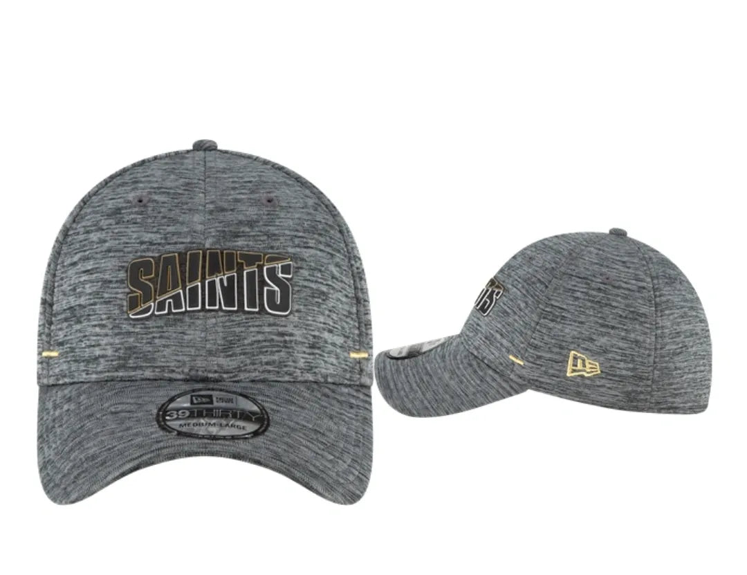 New Era New Orleans Saints Sideline 39THIRTY Gray Flex Hat