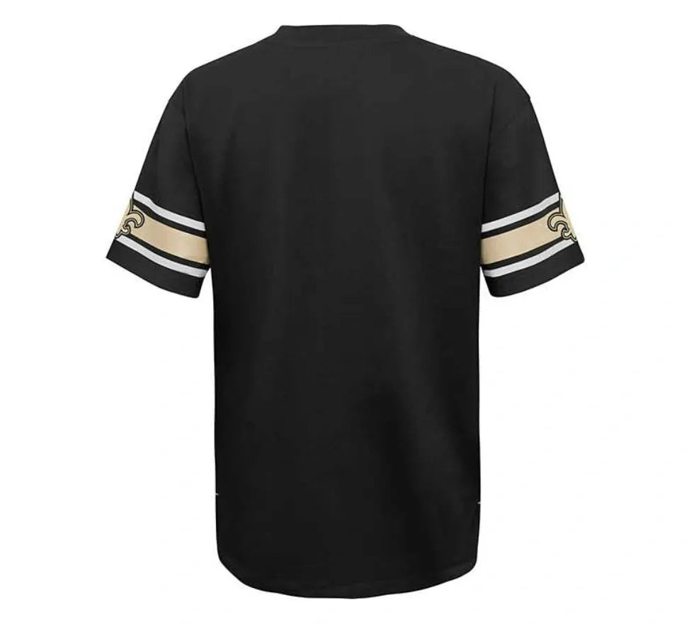 New Orleans Saints Boys "Victorious Fashion" Short Sleeve Jersey T-shirt